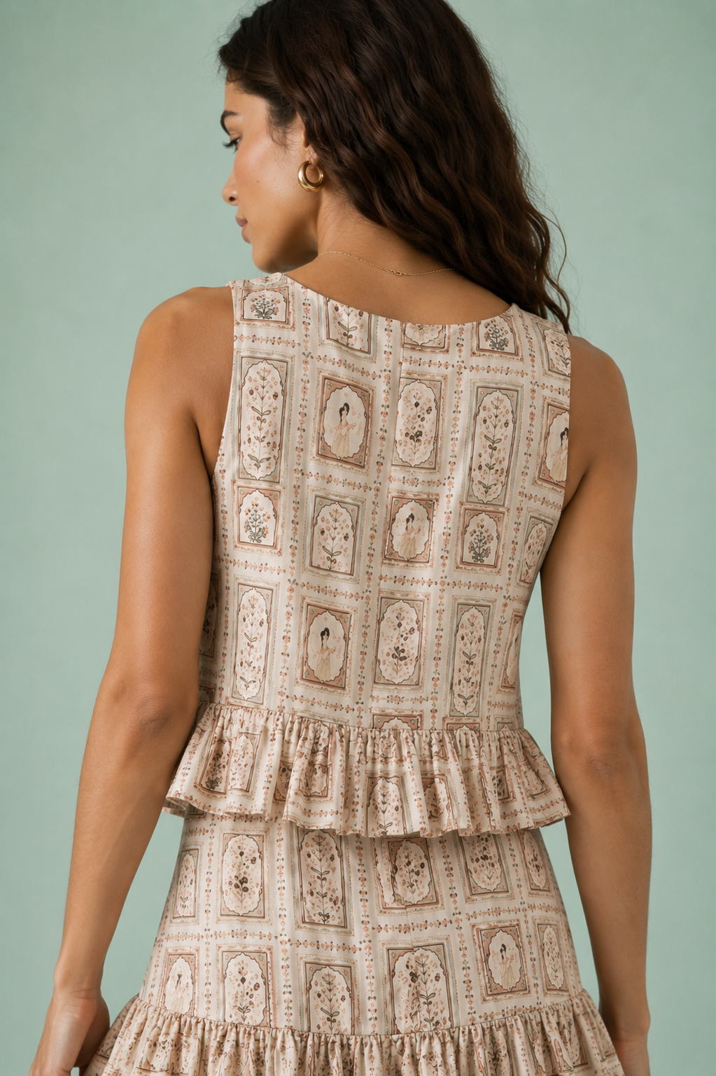 Modern Maharani Vest Top