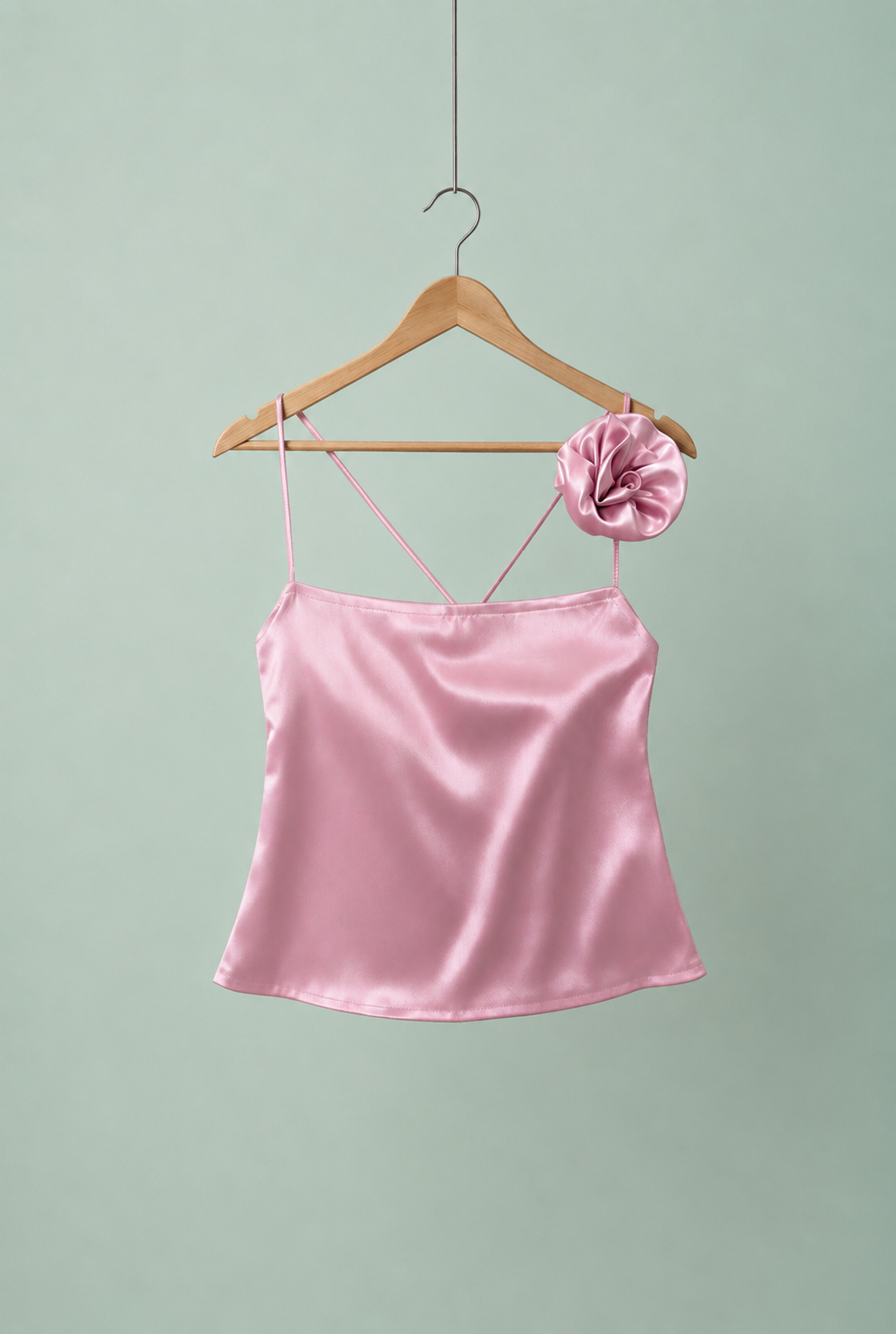 Rosaline Satin Cami Top